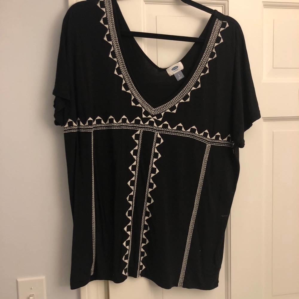 Old Navy Subtle Tribal Print T-Shirt